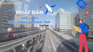 Đời là đi độc hành Odaiba trip 