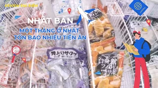Một tháng ở Nhật tốn bao nhiêu tiền ăn