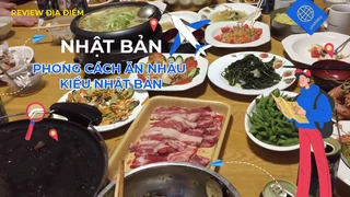 Phong cách ăn nhậu kiểu Nhật Bản