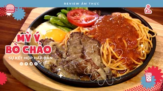 Mỳ Ý bò chảo - Review Ẩm thực
