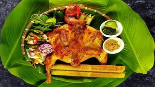 Gà đồi nướng: Món ngon khó cưỡng xứ Nghệ