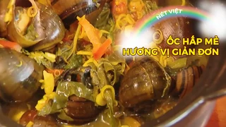 Ốc hấp mẻ hương vị giản đơn