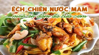Bí quyết chế biến ếch chiên mắm ngon xuýt xoa