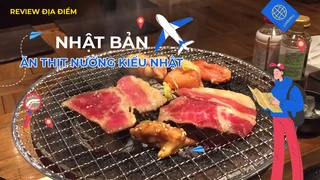 Ăn thịt nướng kiểu Nhật