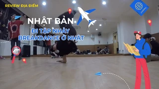 Đi tập nhảy breakdance ở Nhật
