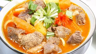 Bỏ túi cách làm món bò kho nấu pate đậm vị, ăn là mê