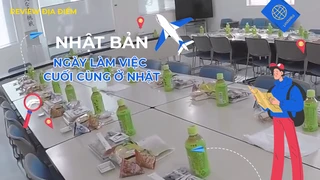 Ngày làm việc cuối cùng ở Nhật