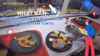 Tìm được quán ăn rẻ và ngon tại trung tâm Tokyo
