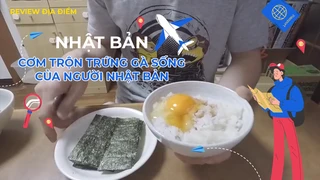 Cơm trộn trứng gà sống của người Nhật Bản