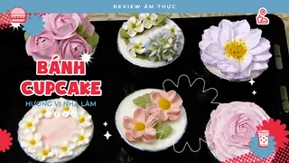 Bánh cupcake handmade - Review Ẩm thực