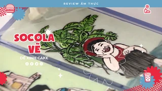 Sô cô la vẽ - Review Ẩm thực
