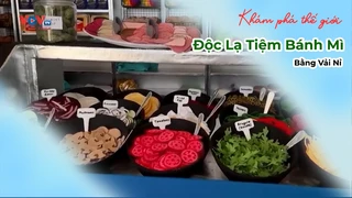 Độc Lạ Tiệm Bánh Mì Bằng Vải Nỉ - Khám Phá Thế GIới