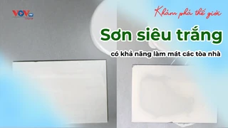 Sơn siêu trắng có khả năng làm mát các tòa nhà - Khám Phá Thế Giới 