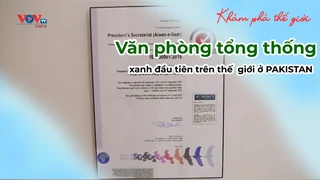 Văn phòng tổng thống xanh đầu tiên trên thế giới ở PAKISTAN