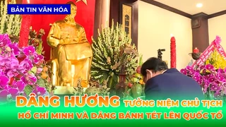 Dâng Hương Tưởng Niệm Chủ Tịch Hồ Chí Minh, Dâng Bánh Tét Lên Quốc Tổ