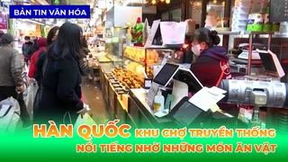 Khu Chợ Truyền Thống Hàn Quốc Nổi Tiếng Nhờ Những Món Ăn Vặt