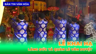 Lễ Khai Hạ Ở Lăng Đức Tả Quân Lê Văn Duyệt
