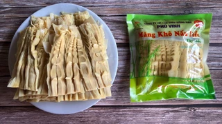 Bí quyết khử đắng và độc của măng tươi