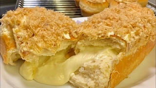 Công thức làm bánh mì ruốc nhân phomai siêu "hot"