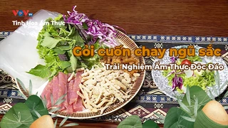 Gỏi cuốn chay ngũ sắc - Trải Nghiệm Ẩm Thực Độc Đáo 