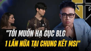 Lu dịch Phỏng vấn GEN Chovy: "Tôi muốn hạ gục BLG 1 lần nữa tại chung kết MSI"