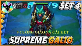 Đội hình 9 Cuồng giáo mùa 4 triệu hồi Galio ác quỷ || #cườngyênbái