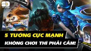 Top 5 tướng làm mưa làm gió phiên bản 14.1 - Không chơi phải cấm