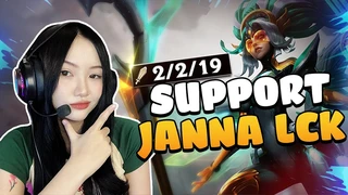 Khi Janna Support đánh như giải LCK 