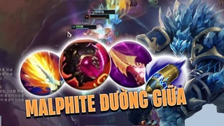 Malphite AP Đường Giữa Hỏa Khuẩn Shock Damage Siêu Hot Có Thật Sự Dễ Chơi?