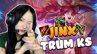 Trùm vét mạng Jinx trong tay Irena - Gánh team không bằng team gánh