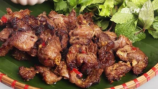 Ngày mưa nhâm nhi dải lợn rang muối