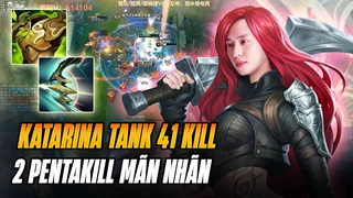 Giáo án Katarina tanker On-hit cực cháy farm 41 mạng bất tử của Caiqi với 2 cú Pentakill vô cùng mãn nhãn