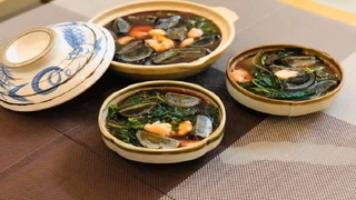 Hướng dẫn nấu canh rau dền trứng bắc thảo bổ dưỡng cho người mới ốm dậy