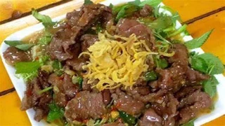 Trâu giật xứ Thanh, món ngon cho những ngày mưa 