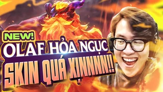 đây là skin olaf xịn nhất giữa năm 2024 ! hà tiều phu đánh giá olaf hỏa ngục chuẩn skin pay to win