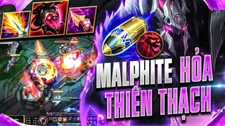 nghe lời anh em viewer,hà tiều phu bất ngờ với meta malphite hoả khuẩn full ap siêu sốc dame