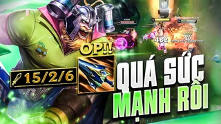 chắc riot sẽ nerf gấp, vì olaf giáo thiên ly quá sức mạnh rồi | hà tiều phu olaf vs aatrox 14.4