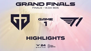 Highlights GEN vs T1 - Game 1 | CHUNG KẾT | LCK Mùa Xuân 2024 [14.04.2024]