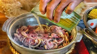 Bê xông Rượu Vang món ăn hấp dẫn ngày Tết