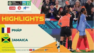 Highlights Pháp - Jamaica - Thẻ đỏ khó hiểu không giúp Pháp thắng được đội kém 38 bậc trên BXH FIFA
