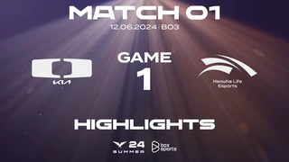 Highlights DK vs HLE | Game 1 | Tuần 1 Ngày 1 | LCK Mùa Hè 2024