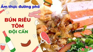 Bún riêu tôm Đội Cấn - Ẩm thực đường phố