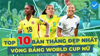 10 bàn thắng đẹp nhất vòng bảng World Cup nữ 2023- Siêu phẩm đá phạt góc, màn solo mãn nhãn N.H.M
