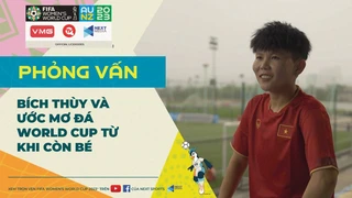 Bích Thùy chia sẻ về ghi bàn thắng lịch sử cho ĐT Việt Nam, ước mơ đá FIFA World Cup từ khi còn bé