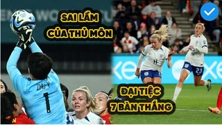 Cận cảnh Trung Quốc bất lực trước sức mạnh hủy diệt của ĐT nữ Anh tại FIFA Women's World Cup 2023.