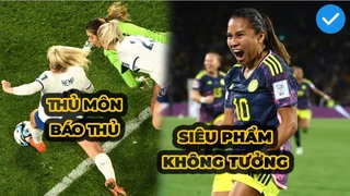 Hài hước thủ môn Colombia dâng bàn thắng “giúp” ĐT nữ Anh ngược dòng ngoạn mục trước đội nhà.