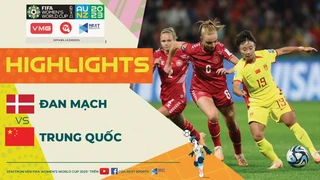 Highlights - Nữ Đan Mạch - Nữ Trung Quốc - Bị thủng lưới phút cuối, ĐKVĐ Châu Á để thua đáng tiếc