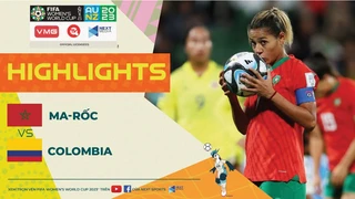 HIGHLIGHTS - Nữ Ma-rốc - Nữ Colombia - Bàn thắng từ chấm 11m đầy tranh cãi đưa Ma-rốc vào knock-out