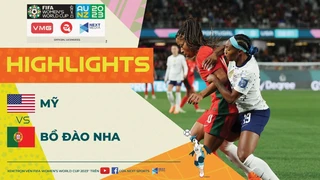 Highlights - Nữ Mỹ - Nữ Bồ Đào Nha - Những phút bù giờ rụng tim của nhà đương kim vô địch