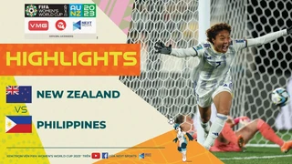 Highlights - Nữ New Zealand - Nữ Philippines - Đại diện ĐNA có bàn thắng lịch sử World Cup nữ 2023